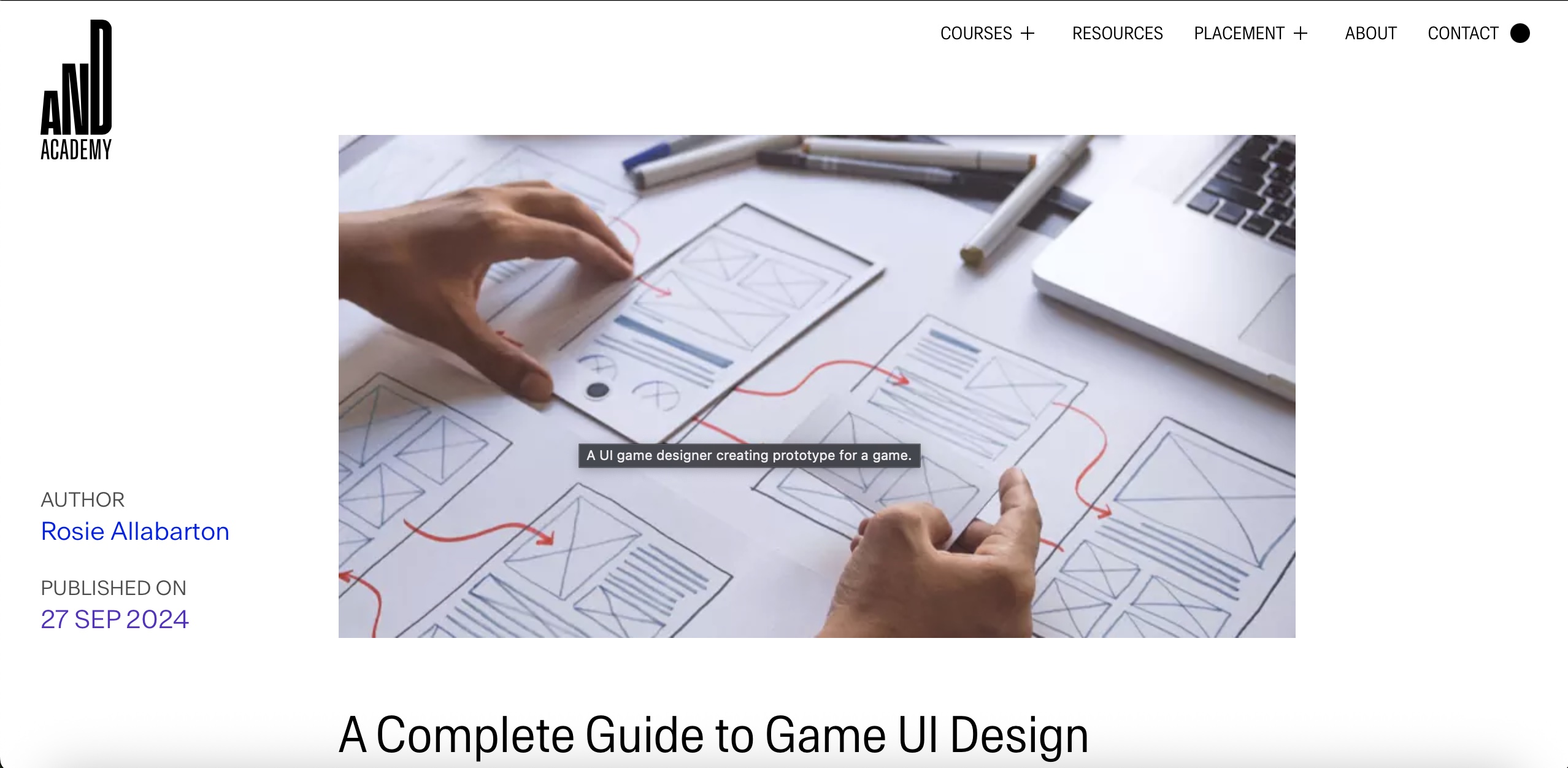 AND Academy Guide
